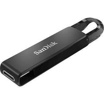 Sandisk Ultra Sdcz460-256G-G46 Çift Taraflı USB 3.1 Usb Type-C 256 GB Flash Bellek Siyah