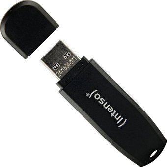 Intenso Speed Line USB 3.2 Usb Type-A 256 GB Flash Bellek Siyah