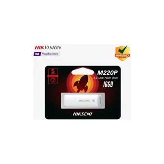 Hiksemi M220P Şifreli USB 2.0 Usb Type-A 16 GB Flash Bellek Beyaz