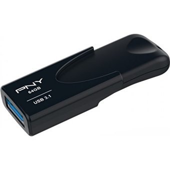 Pny Attache 4 FD64GATT431KK-EF USB 3.1 Usb Type-A 64 GB Flash Bellek Gümüş