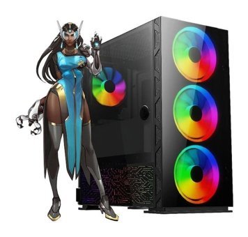 Rogame RKT660317 Harici GeForce GTX 1650 Intel Core i3 13100F 16 GB Ram 1 TB HDD + 240 GB SSD Tower FreeDos Masaüstü Oyuncu Bilgisayarı