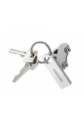 Concord CU-8 Mini Çift Taraflı USB 2.0 Usb Type-A 8 GB Flash Bellek Gri