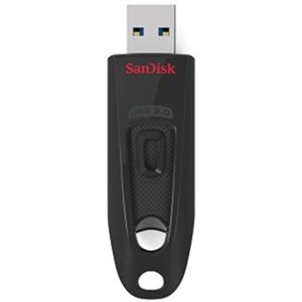 Sandisk Ultra Sdcz48-016G-U46 Şifreli USB 3.0 Usb Type-A 16 GB Flash Bellek Siyah