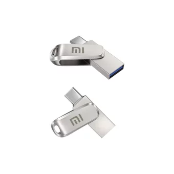 Xiaomi Çift Taraflı USB 3.1 Usb Type-C 2 TB Flash Bellek Gri