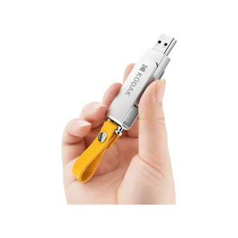 Kodak K133 Mini USB 3.0 Usb Type-A 128 GB Flash Bellek Gümüş Sarı