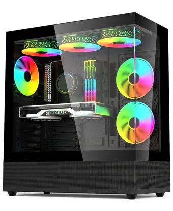 Izoly E-VİX Styx Harici Radeon RX 6800 XT Intel Core i5 12400F 16 GB Ram GDDR6 512 GB SSD Tower FreeDos Masaüstü Oyuncu Bilgisayarı
