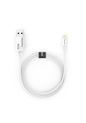 Photofast PBCU364GB USB 3.0 Lightning 64 GB Flash Bellek Beyaz