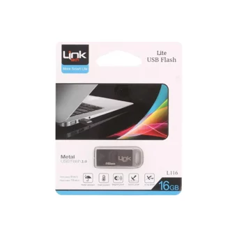 Linktech L116 USB 2.0 Usb Type-A 16 GB Flash Bellek Siyah