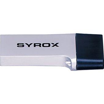 Syrox SYX-OTG Mini Çift Taraflı USB 2.0 Micro Usb 64 GB Flash Bellek Gümüş