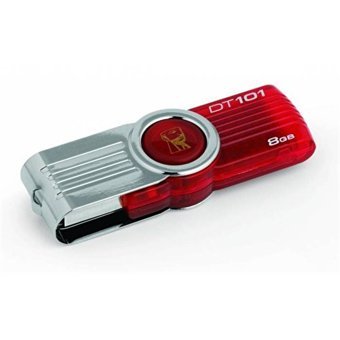 Kingston Dt101G2 USB 2.0 Usb Type-A 8 GB Flash Bellek Kırmızı