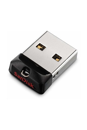 Sandisk Cruzer Fit Sdcz33-032G-G35 Şifreli Mini USB 2.0 Usb Type-C 32 GB Flash Bellek Siyah