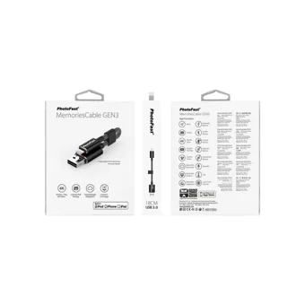 Photofast BPF-MCG3U3R64GB USB 3.0 Lightning 64 GB Flash Bellek Gümüş