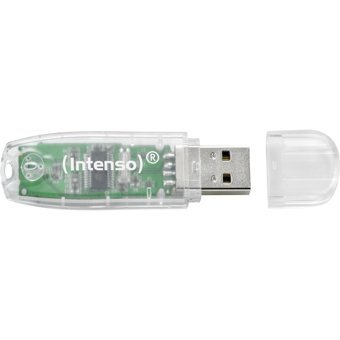 Intenso Rainbow Line USB 2.0 Usb Type-A 32 GB Flash Bellek Beyaz