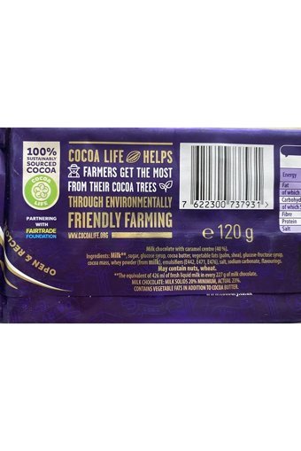 Cadbury Diary Sütlü Çikolata 120 gr