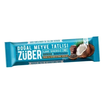 Züber Bar Hindistan Cevizli Çikolata 40 gr
