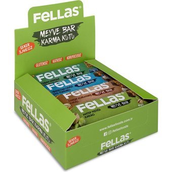 Fellas Bar Meyveli Çikolata 40 gr 12 Adet