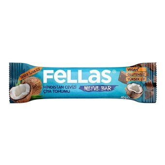 Fellas Bar Chialı-Hindistan Cevizli Çikolata 40 gr