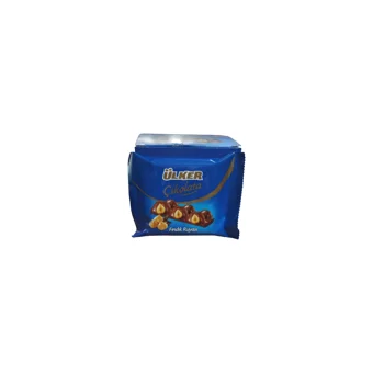 Ülker Kare Fındıklı Çikolata 75 gr 6 Adet