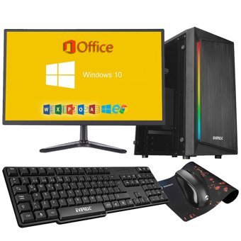 Zeiron SN108 Dahili Intel HD Graphics Intel Core i5 650 8 GB Ram 256 GB SSD Tower FreeDos 18.5 inç Monitörlü Masaüstü Bilgisayar
