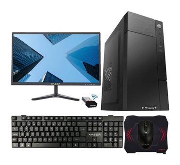 Xaser XSR108 Dahili Intel HD Graphics 2000 Intel Core i3 2100 8 GB Ram 128 GB SSD Tower FreeDos 19.5 inç Monitörlü Masaüstü Bilgisayar
