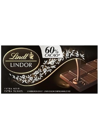 Lindt Extra Noir Bitter Çikolata 100 gr 3 Adet