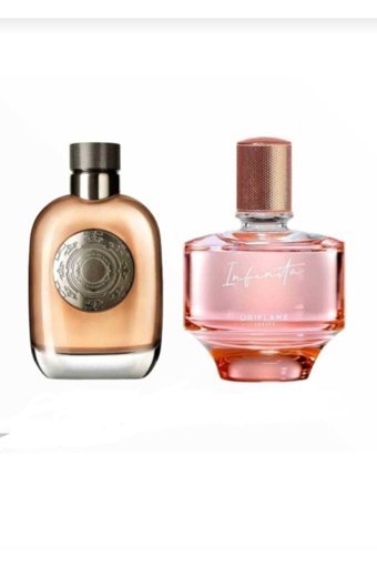 Oriflame Infinita İkili Erkek-Kadın Parfüm Seti EDP-EDT 5ml + Flamboyant 75 ml