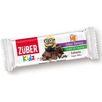 Züber Bar Çilekli-Kakaolu-Muzlu Çikolata 30 gr 3 Adet