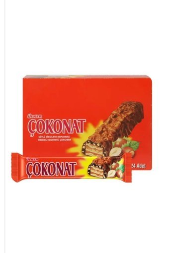 Ülker Çokonat Fındıklı Çikolata 33 gr 24 Adet