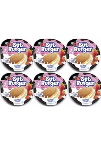 Eti Süt Burger Sütlü Çikolata 35 gr 6 Adet