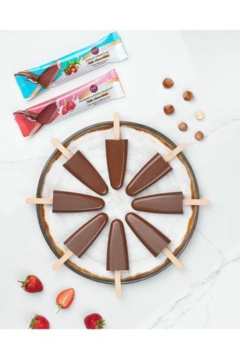 Elit Glutensiz Çilekli Çikolata 40 gr 15 Adet