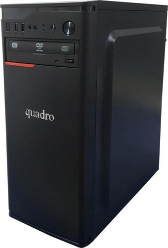 Quadro Solid SGA61TR- 32824 Dahili Intel HD Graphics 2500 Intel Core i3 3220 8 GB Ram 256 GB SSD Tower FreeDos Masaüstü Bilgisayar
