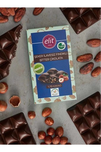 Elit Fındıklı Çikolata 60 gr 3 Adet