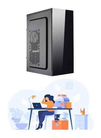 Oleas WKS121 Dahili Intel HD Graphics 2000 Intel Core i7 2600 16 GB Ram 256 GB SSD Tower FreeDos Masaüstü Bilgisayar