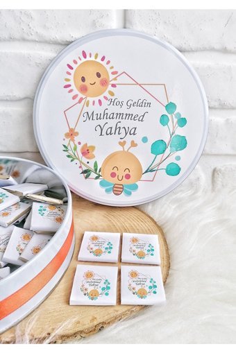 Bunnyball Güneş Temalı Sade Çikolata