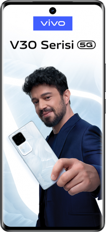 Vivo V30 512 GB Hafıza 12 GB Ram 6.78 inç 50 MP Çift Hatlı AMOLED Ekran Android Akıllı Cep Telefonu Siyah