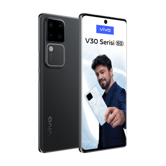 Vivo V30 512 GB Hafıza 12 GB Ram 6.78 inç 50 MP Çift Hatlı AMOLED Ekran Android Akıllı Cep Telefonu Siyah
