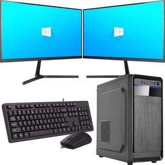 Rowork RKT660435 Dahili Intel UHD Graphics 630 Intel Core i3 10100 16 GB Ram 480 GB SSD Tower FreeDos 21.5 inç Monitörlü Masaüstü Bilgisayar