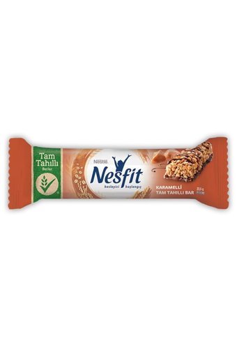 Nesfıt Bar Karamelli Çikolata 23.5 gr 16 Adet