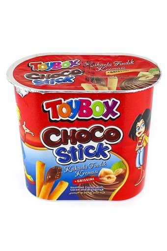 Toybox Choco Stick Sütlü Çikolata 56 gr 12 Adet