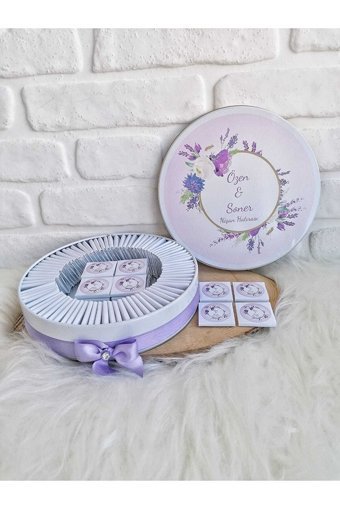 Bunnyball Nişan Hatırası Bitter-Sütlü Çikolata
