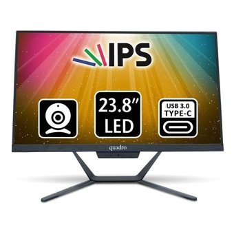 Quadro Stark H124-126165 Dahili Intel UHD Graphics Intel Core i5 11260H 16 GB Ram 512 GB SSD Tower FreeDos 23.8 inç Monitörlü Masaüstü Bilgisayar