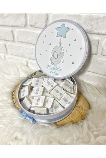 Bunnyball Yıldızlı Fil Sade Çikolata