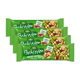 Peyman Bahçeden Antep Fıstıklı Çikolata 27 gr 4 Adet