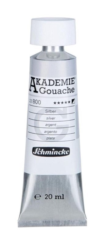 Schmincke 800 Tüp Silver 20 ml Guaj Boya