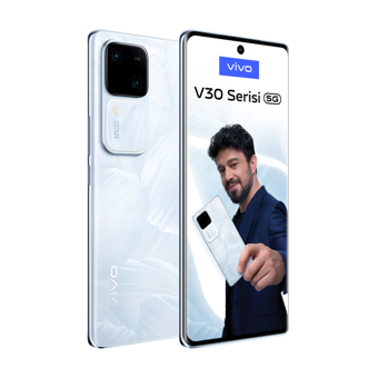 Vivo V30 256 GB Hafıza 12 GB Ram 6.78 inç 50 MP Çift Hatlı AMOLED Ekran Android Akıllı Cep Telefonu Beyaz
