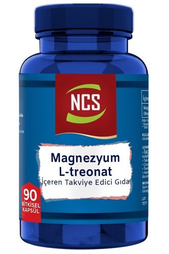 Ncs Magnesium L-Threonate Vejeteryan Ahududulu Yetişkin Mineral 90 Adet