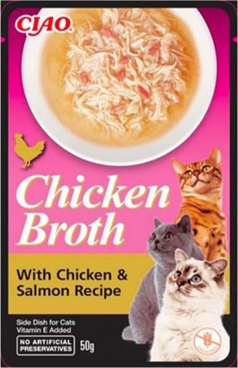 Ciao Tavuk-Somon Çorba Kedi Çorbası 50 gr
