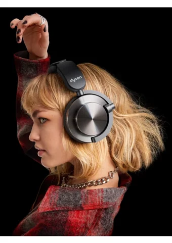 Dyson OnTrac 8 Mikrofonlu 5.0 Gürültü Önleyicili Kablosuz Kulak Üstü Bluetooth Kulaklık Metalik Siyah