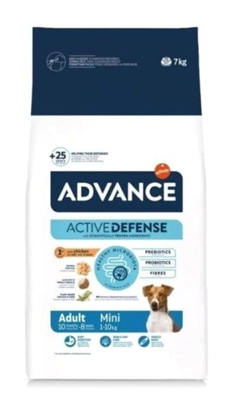Advance Mini Tavuk Küçük Irk Yetişkin Köpek Maması 7 kg