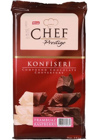Chef Prestige Frambuazlı Çikolata 2.5 kg